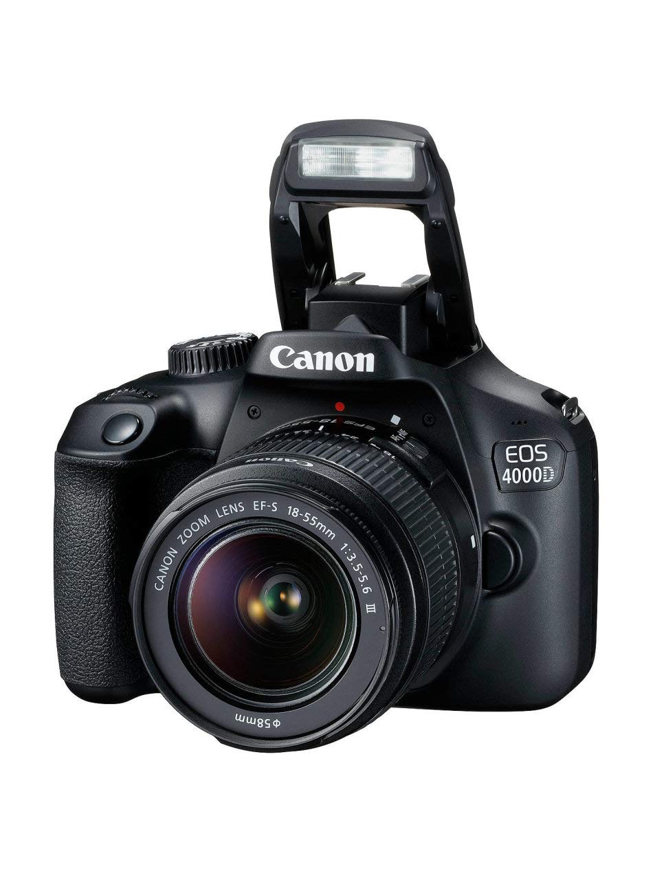 Câmera Canon EOS 4000D Kit (EF-S 18-55mm III) - Preto | Amazon.com.br